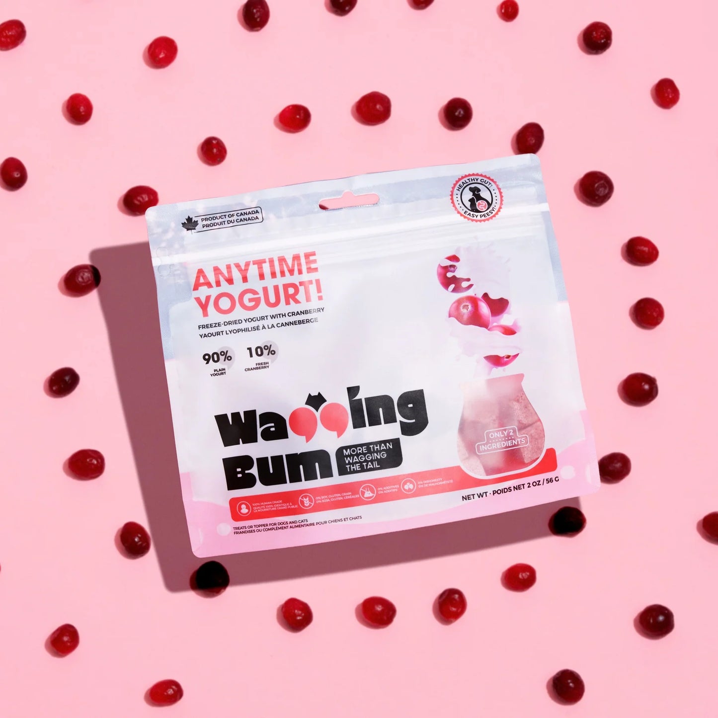 ANYTIME YOGURT! FREEZE-DRIED CRANBERRY & YOGURT