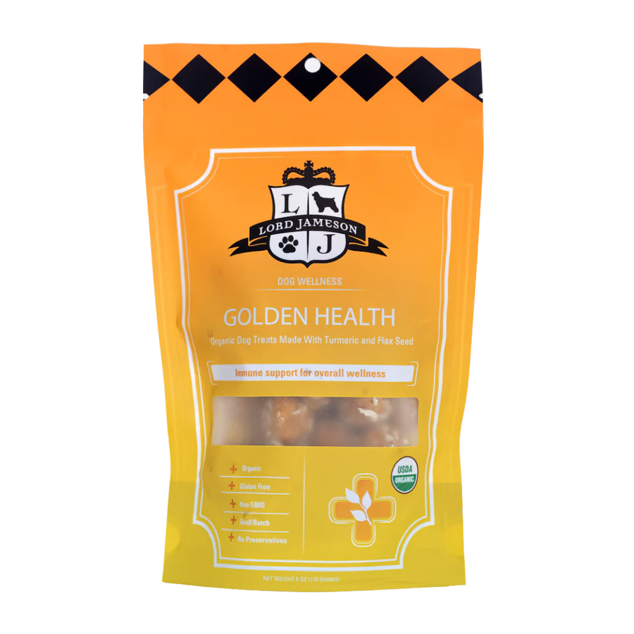 LORD JAMESON: GOLDEN HEALTH ORGANIC TREAT