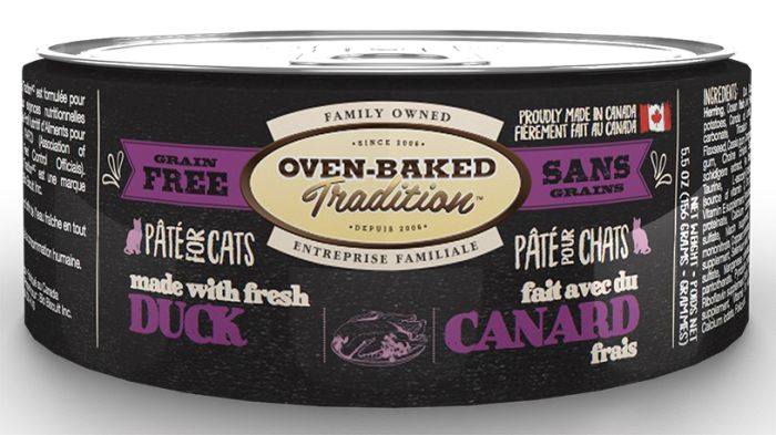 OVEN-BAKED TRADITION GRAIN FREE DUCK PATE CAT