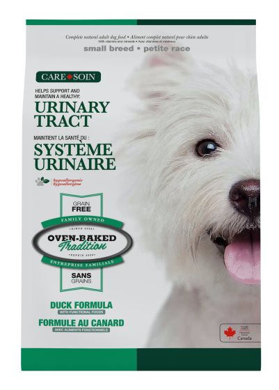 OVEN BAKED TRADITION CARE+ URINARY TRACT GRAIN FREE FOOD FOR SMALL BREEDS WITH DUCK