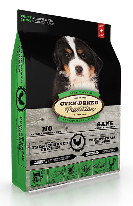 OVEN BAKED TRADITION PUPPY CHICKEN DOG DRY FOOD- LARGE BREED