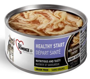 1st CHOICE HEALTHY CHICKEN START KITTEN CHICKEN PATE CAT - 85G