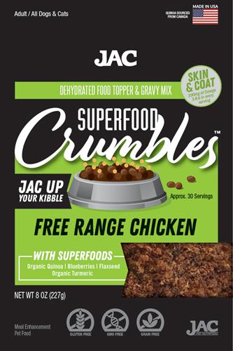 JAC SUPERFOOD CRUMBLES - CHICKEN