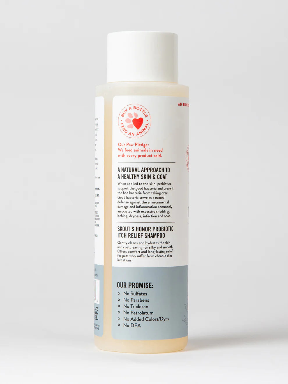 SKOUT ’ S HONOR PROBIOTIC ITCH RELIEF SHAMPOO