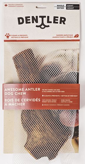 Dentler Anter Dog Chews Whole Smoke Ham Dog 1pc