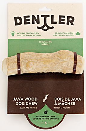 DENTLER ANTLER JAWA WOOD CHEW WILD NATURE TASTE DOG 1PC