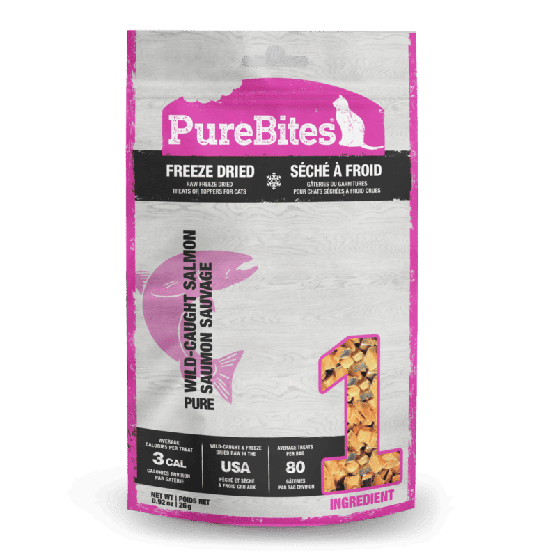 PURE BITES WILD CAUGHT SALMON CAT TREATS