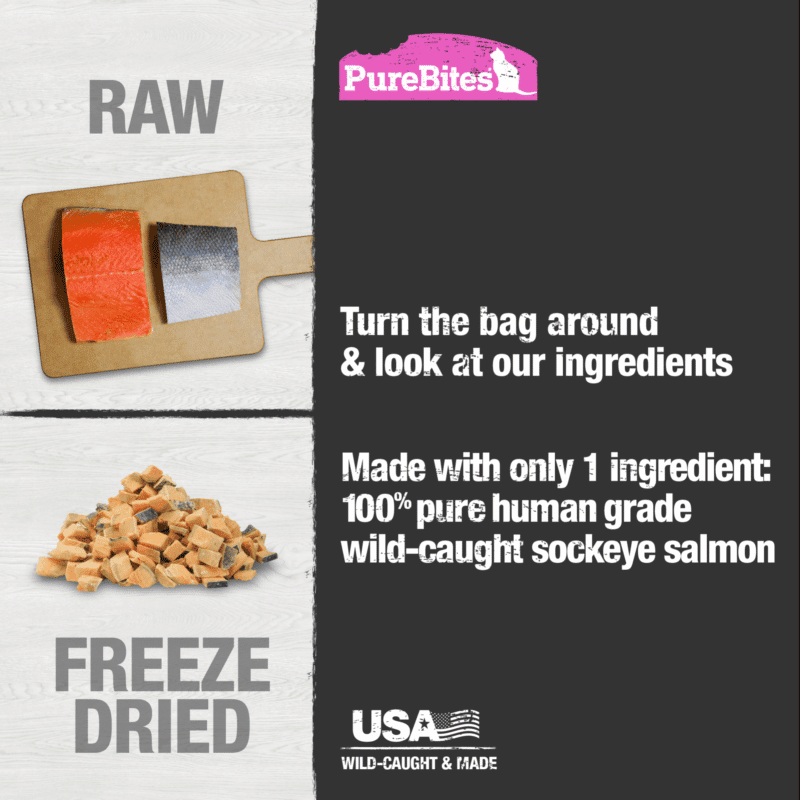 PURE BITES WILD CAUGHT SALMON CAT TREATS