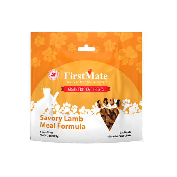 FIRSTMATE INDULGENT SAVORY LAMB CAT TREATS