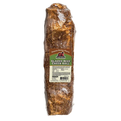 Red Barn Glazed Cheek Beef Roll - Peanut Butter Flavor - LARGE