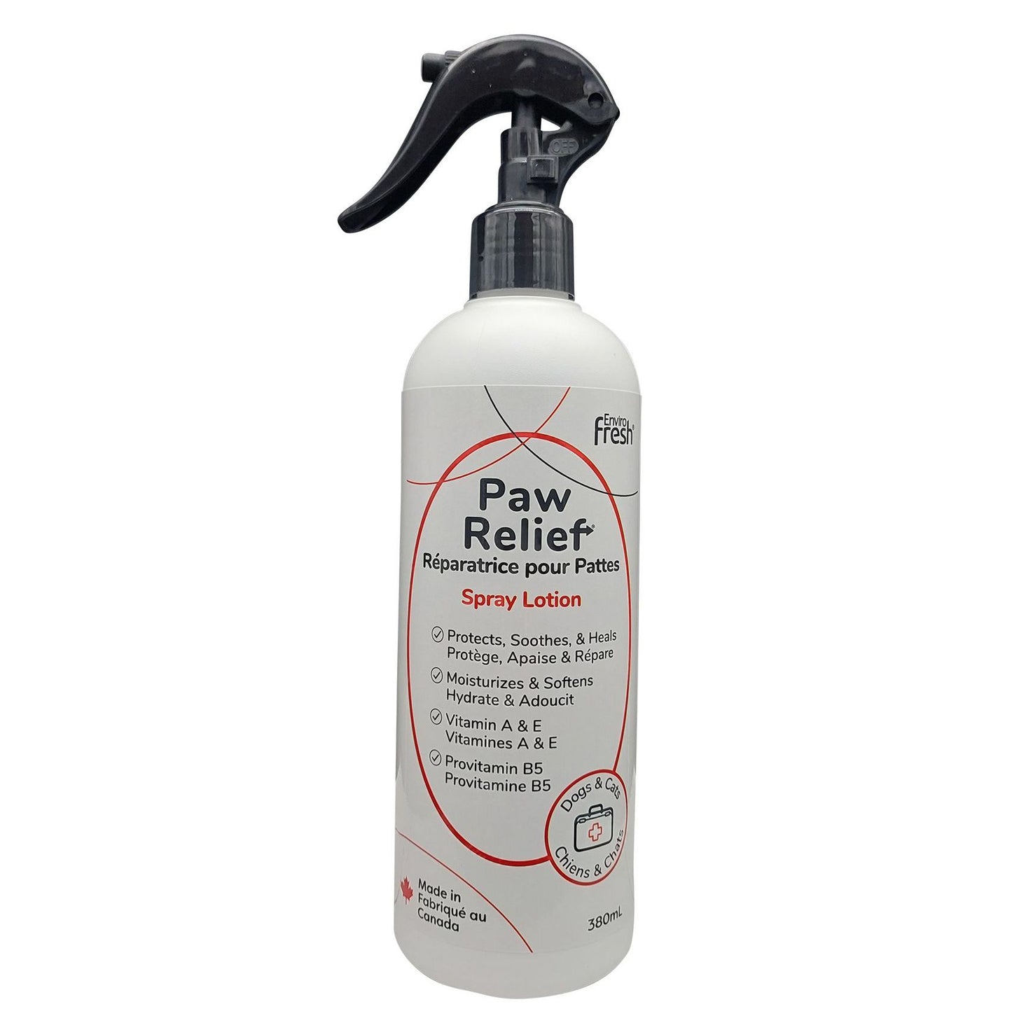 ENVIRO FRESH PAW RELIEF PET SPRAY LOTION