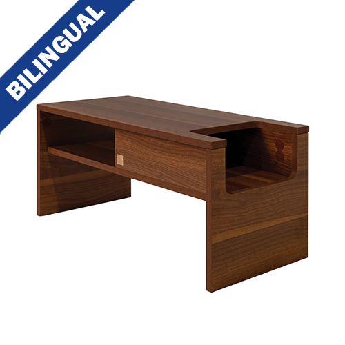 4 CATS & DOGS JEWL NESTING TABLE WALNUT