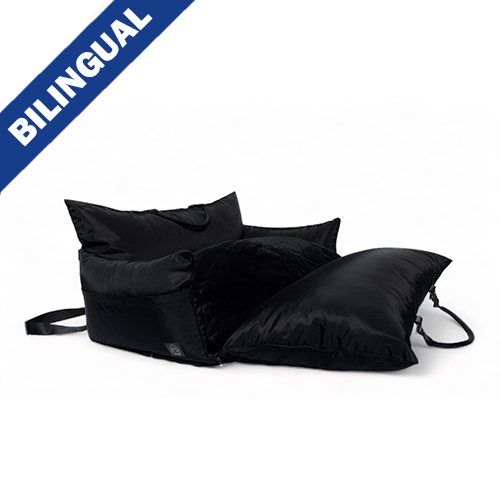 4 CATS & DOGS MARCO XL CAR & TRAVEL BED BLACK