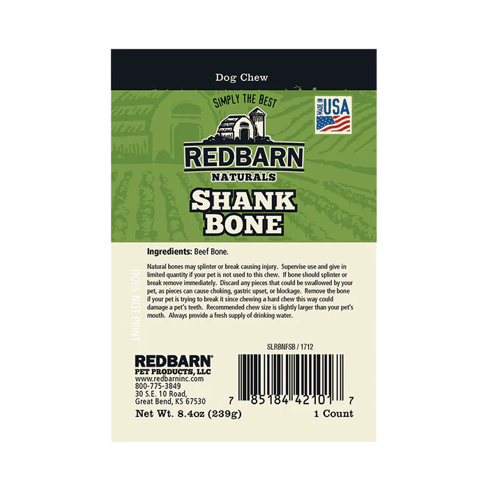 Red Barn Shank Bone Dog