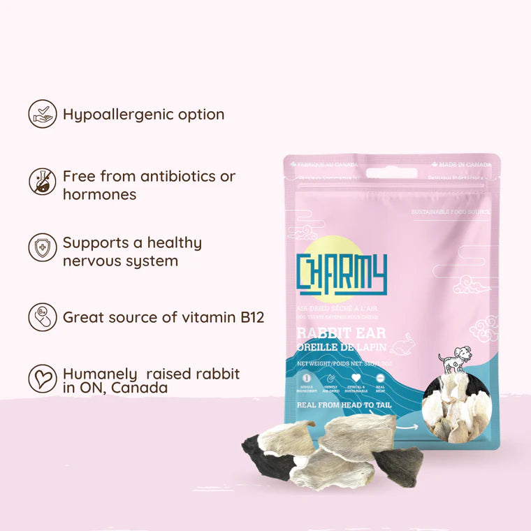 CHARMY RABBIT EARS DOG & CAT TREATS