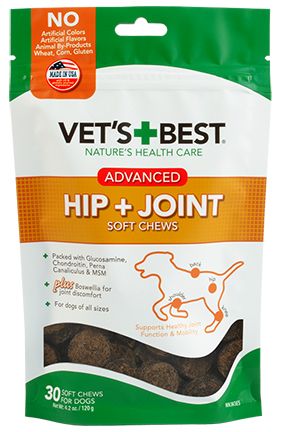 VETS BEST HIP + JOINT SOFT CHEWS