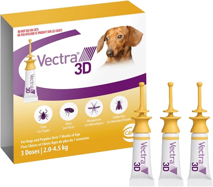 VECTRA® 3D FOR DOGS 2kg to 4.5kg