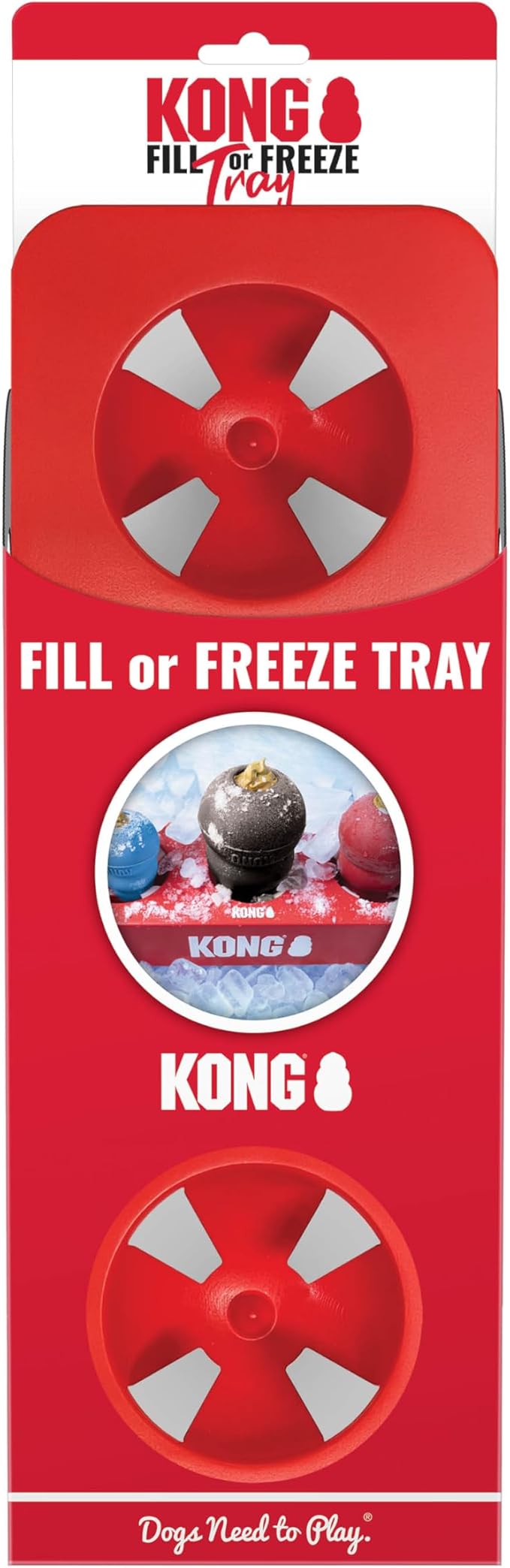 KONG FILL OR FREEZE TRAY