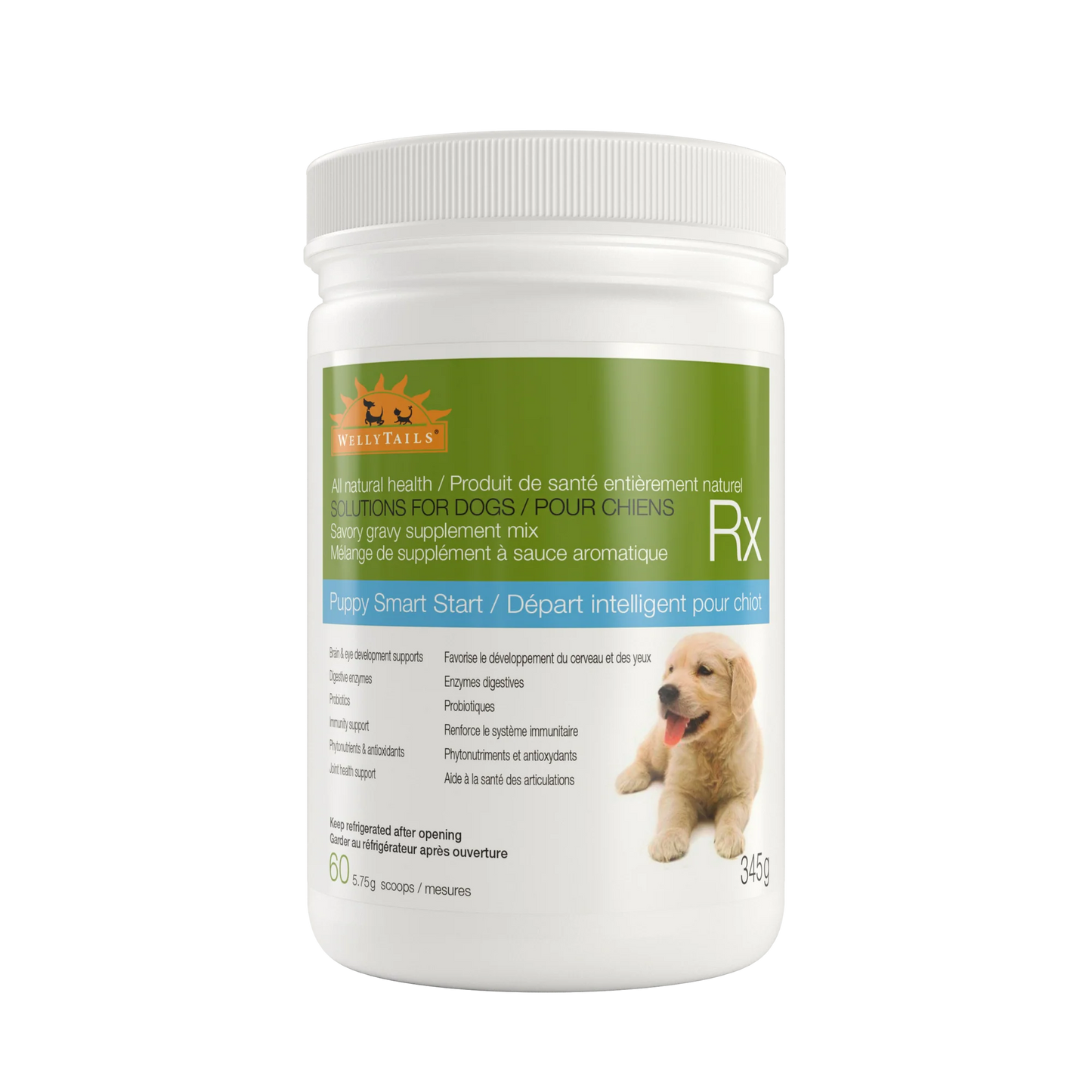 WELLYTAILS PUPPY START RX DOG SUPPLEMENT