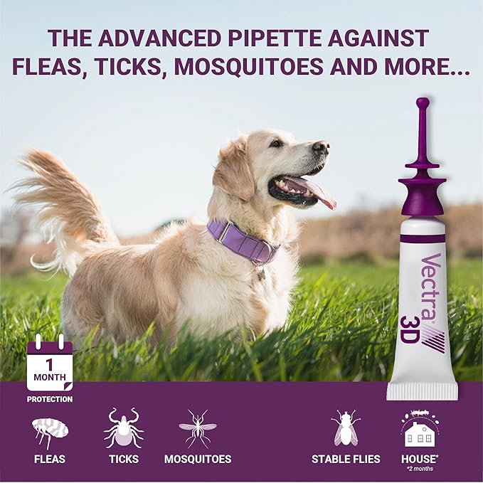 VECTRA® 3D FOR DOGS 4.6KG to 9 KG