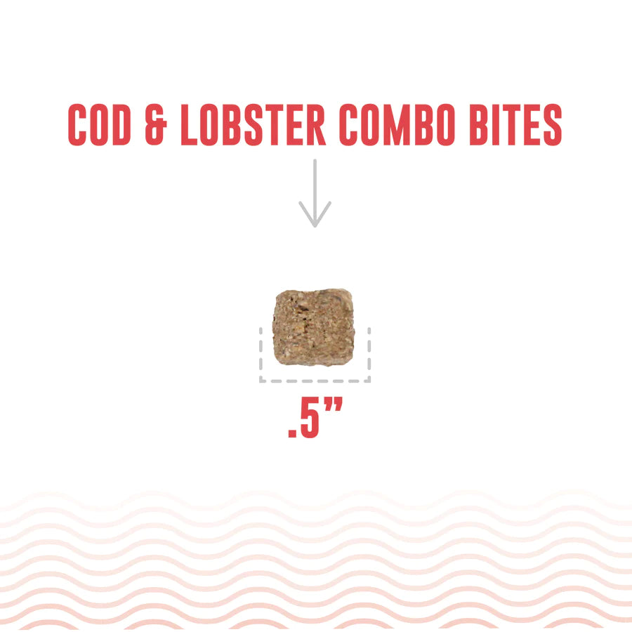 HAND COD AND LOBSTER DOG TREATS