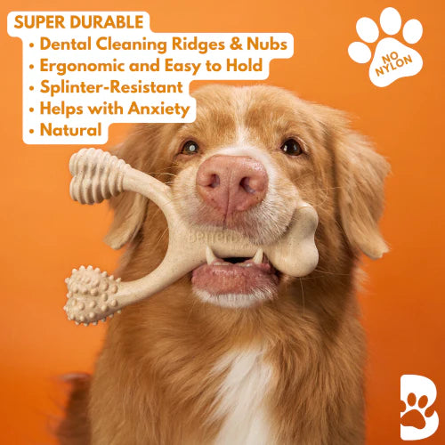 BETTERBONE DURABILLITY CHEW TOY : HARD DENSITY SUPER DURABLE CHEW TOY FOR STRONG & AFRESSIVE CHEWERS