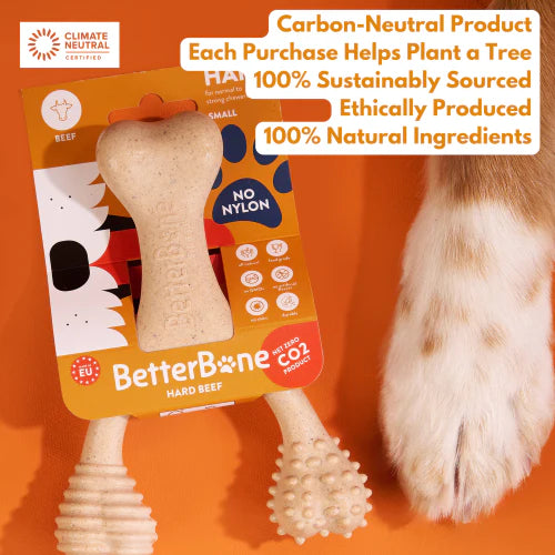 BETTERBONE DURABILLITY CHEW TOY : HARD DENSITY SUPER DURABLE CHEW TOY FOR STRONG & AFRESSIVE CHEWERS