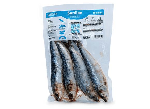 RED DOG BLUE KAT SARDINES FROZEN BONES