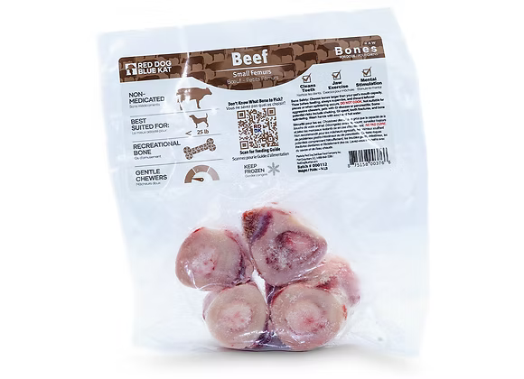 RED DOG BLUE KAT BEEF FEMUR FROZEN BONES