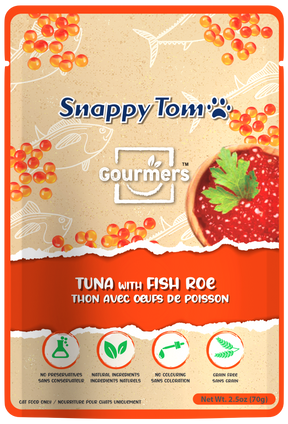 SNAPPY TOM GORMERS: TUNA WITH FISH ROE