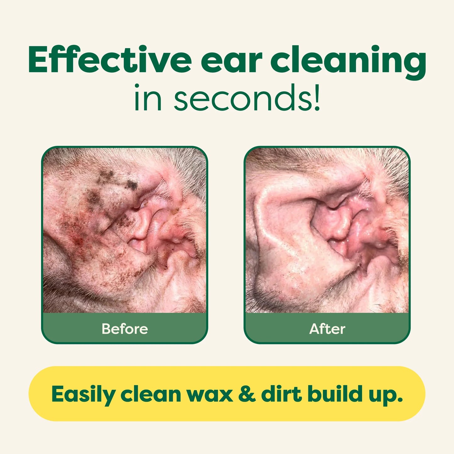 EARTHRATED GROOMING WIPES - EAR WIPES