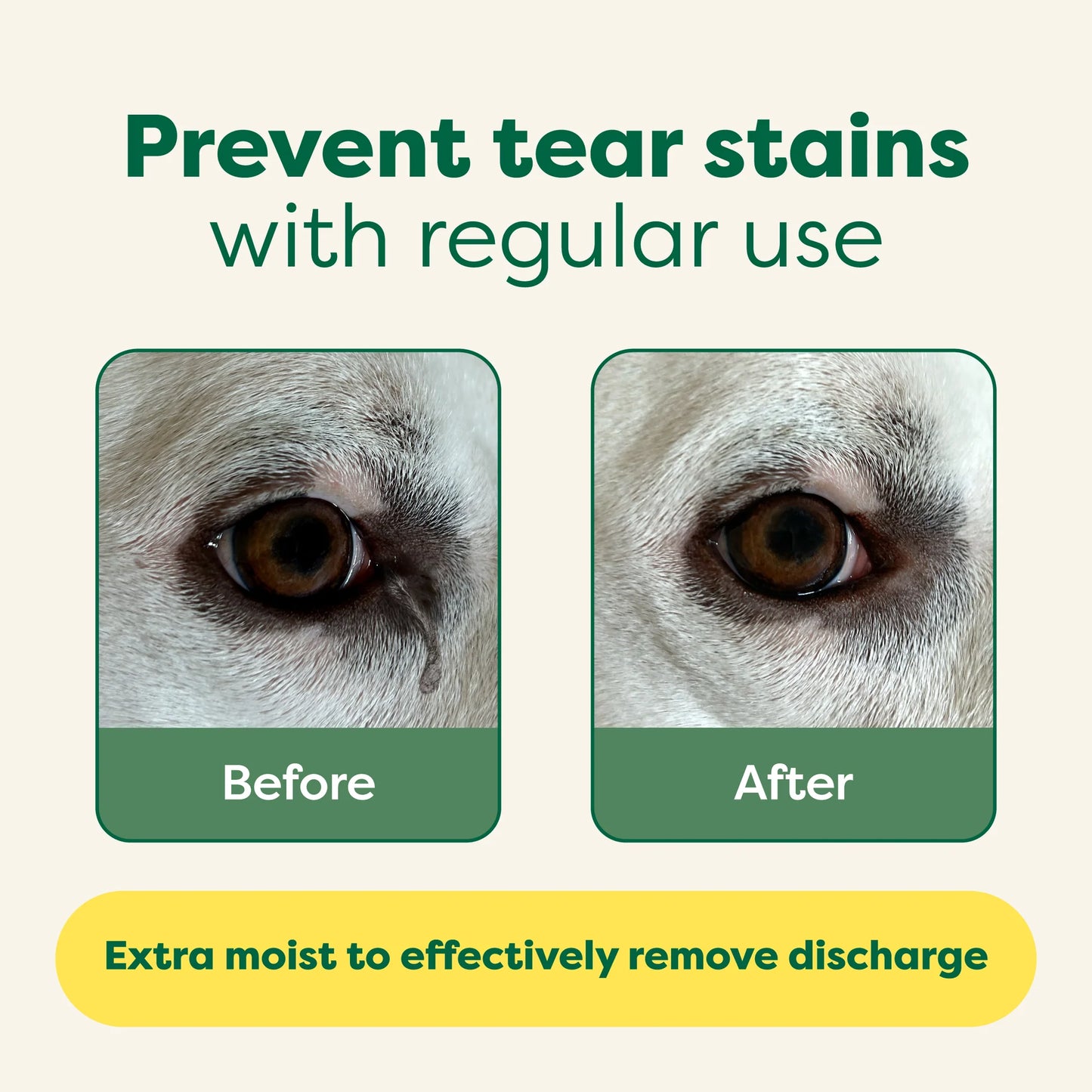 EARTHRATED GROOMING WIPES - EYE WIPES