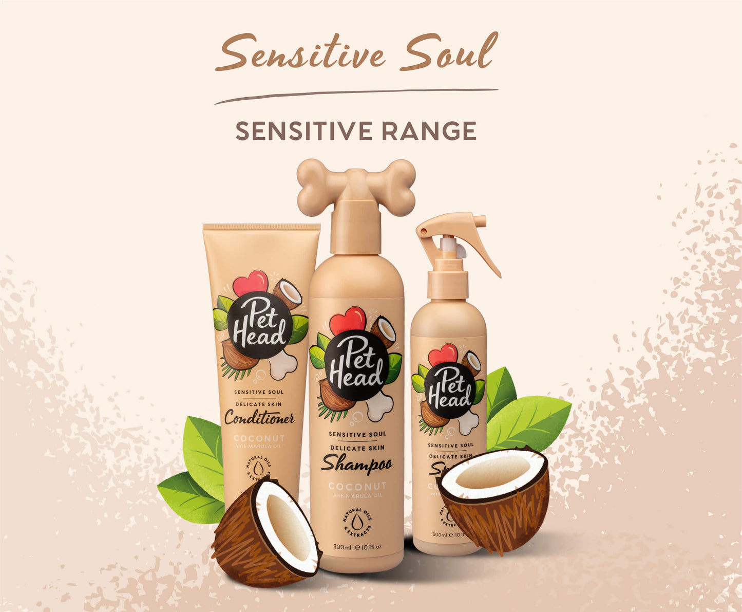 PET HEAD SENSITIVE SOUL DOG SPRAY FOR SENSITIVE SKIN