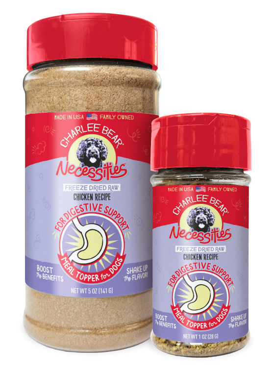 Charlee Bear® Necessities™ Freeze-Dried Raw Chicken Recipe for Digestive Support Meal Topper for Dogs 1oz