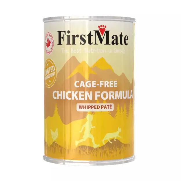 FIRSTMATE GRAIN FREE LID CHICKEN CAT CAN