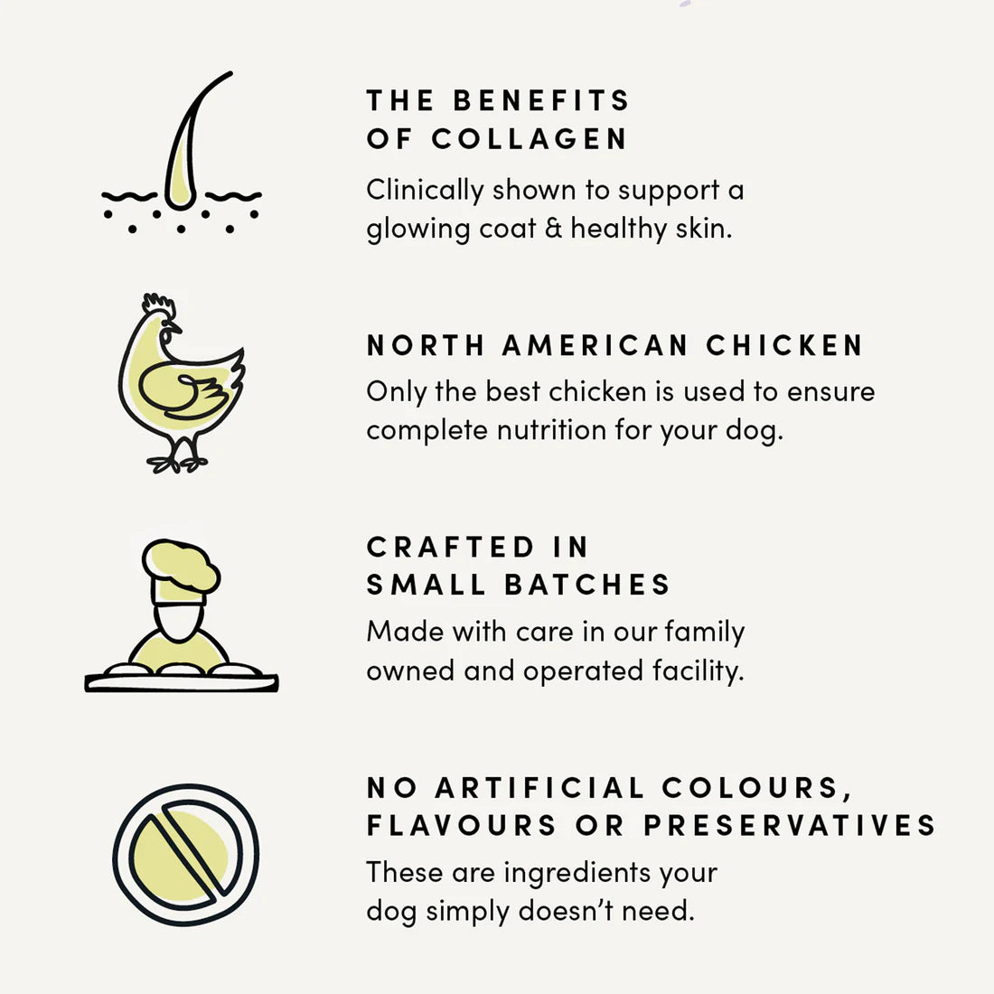 CRUMPS NATURALS CHICKEN COLLAGEN JERKY DOG TREATS