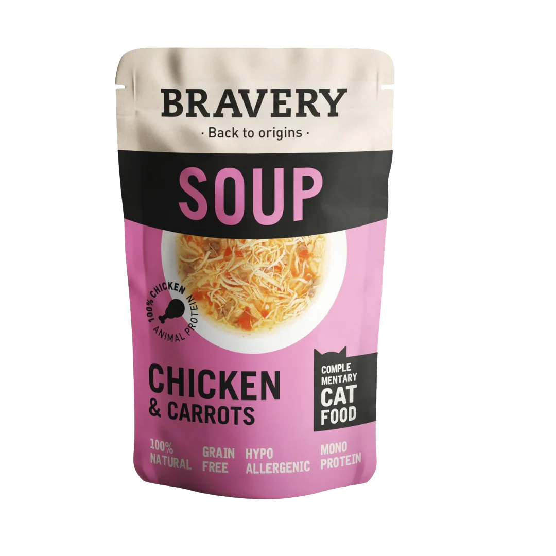 BRAVERY CHICKEN & CARROTS - CAT SELECT SOUP POUCH