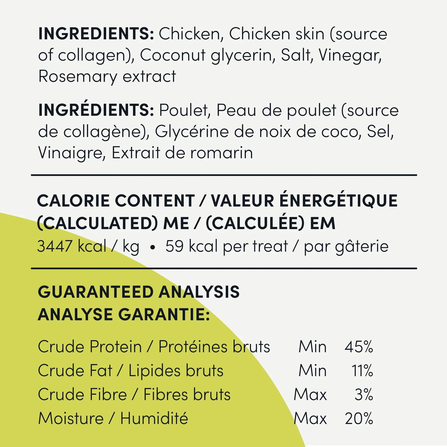 CRUMPS NATURALS CHICKEN COLLAGEN JERKY DOG TREATS