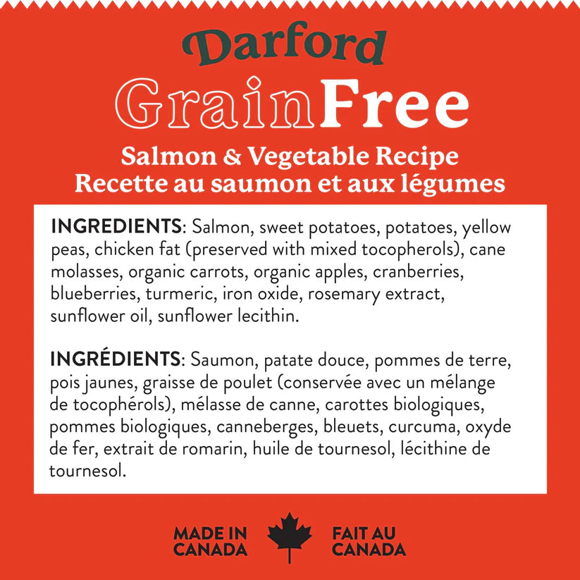 DARFORD GRAIN-FREE SALMON & VEGETABLES RECIPE DOG TREATS