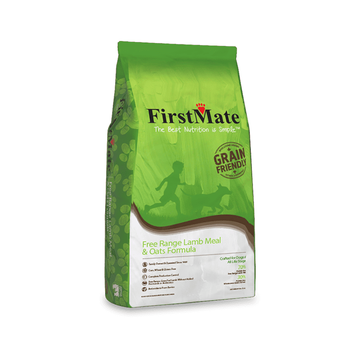 FIRSTMATE GRAIN FRIENDLY FREE RANGE LAMB & OATS DRY DOG FOOD