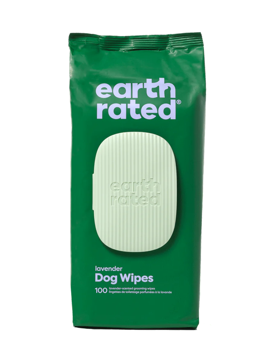 EARTHRATED GROOMING WIPES - 100 COUNT