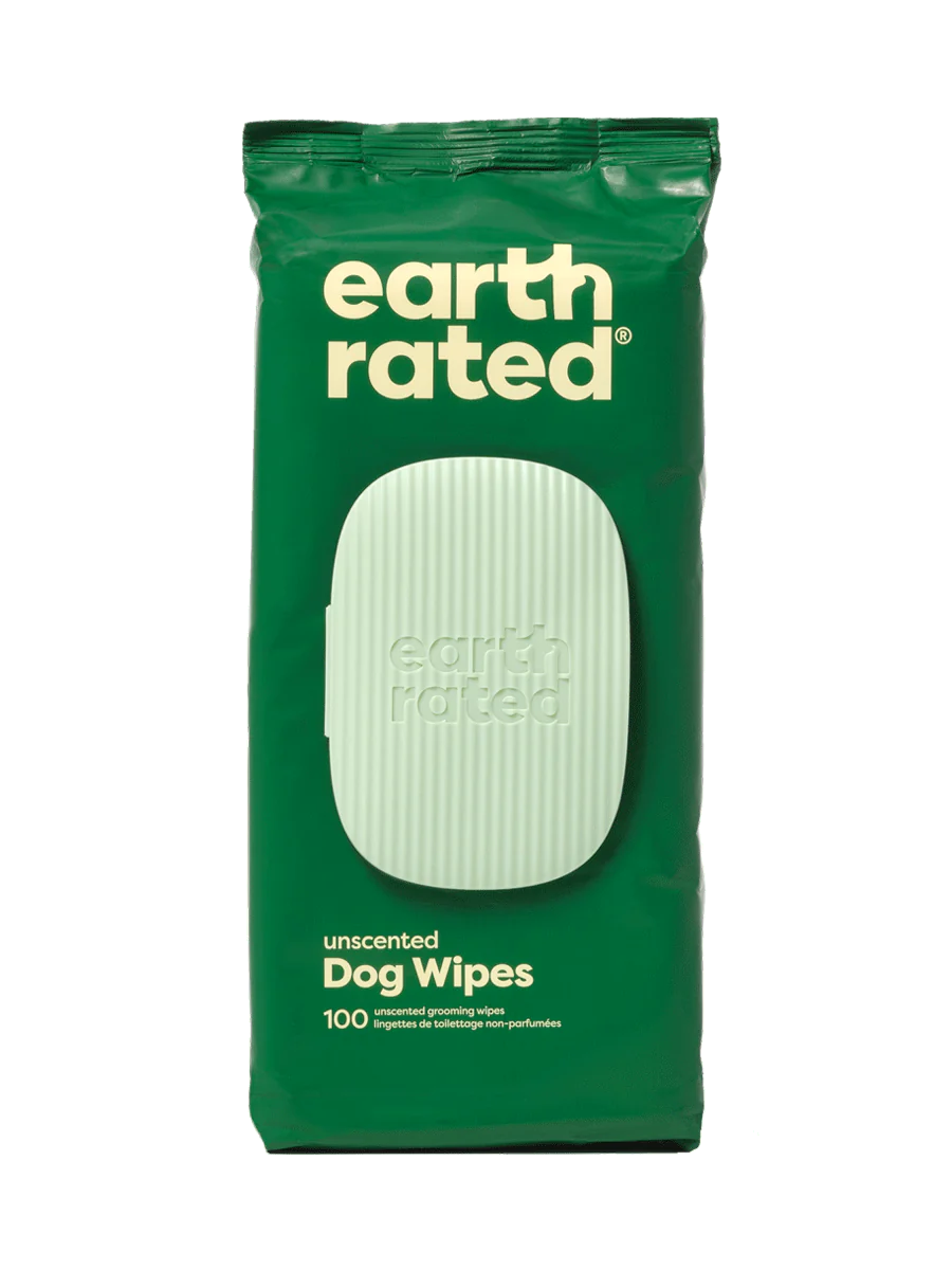 EARTHRATED GROOMING WIPES - 100 COUNT