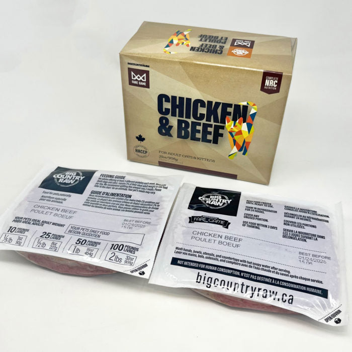 BIG COUNTRY RAW FARE GAME - CHICKEN & BEEF