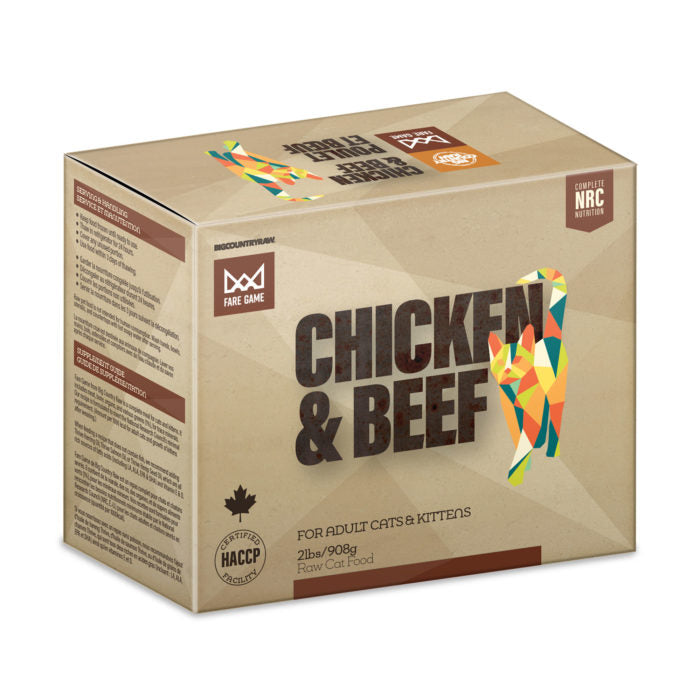 BIG COUNTRY RAW FARE GAME - CHICKEN & BEEF