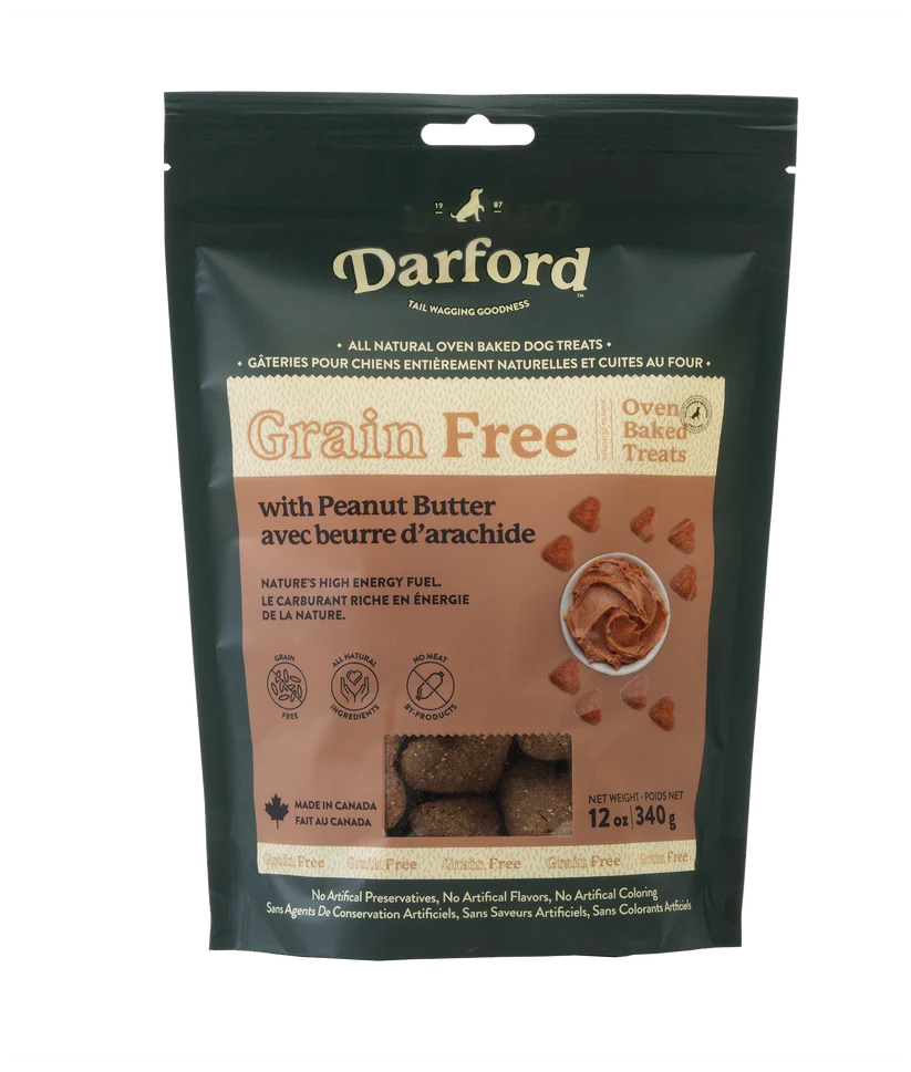 DARFORD GRAIN-FREE PEANUT BUTTER DOG TREATS