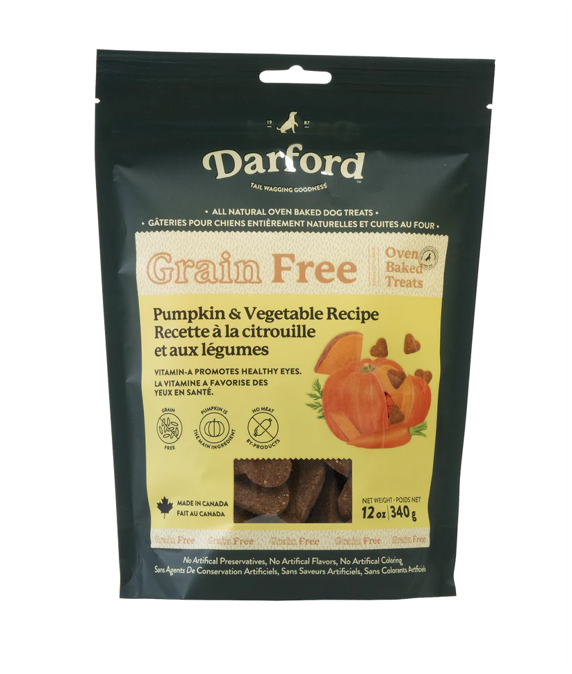 DARFORD GRAIN-FREE PUMPKIN & VEGETABLES RECIPE DOG TREATS