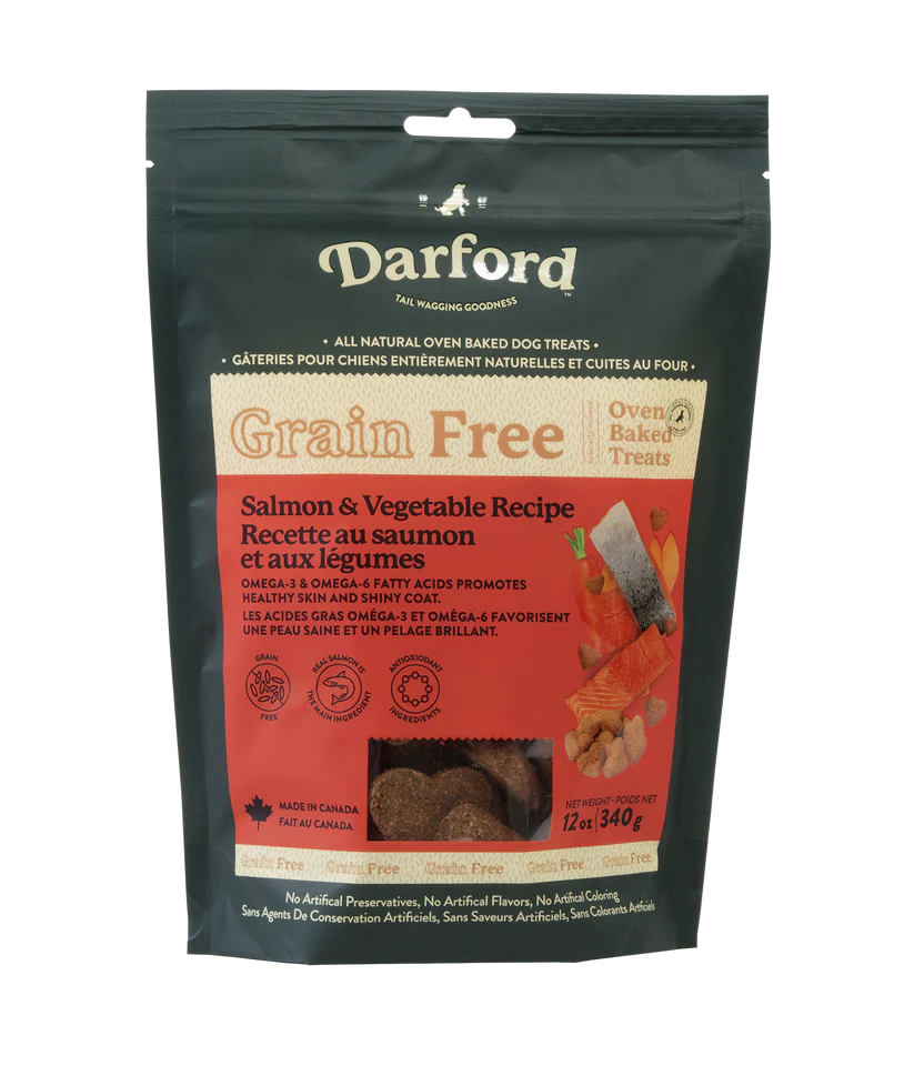 DARFORD GRAIN-FREE SALMON & VEGETABLES RECIPE DOG TREATS