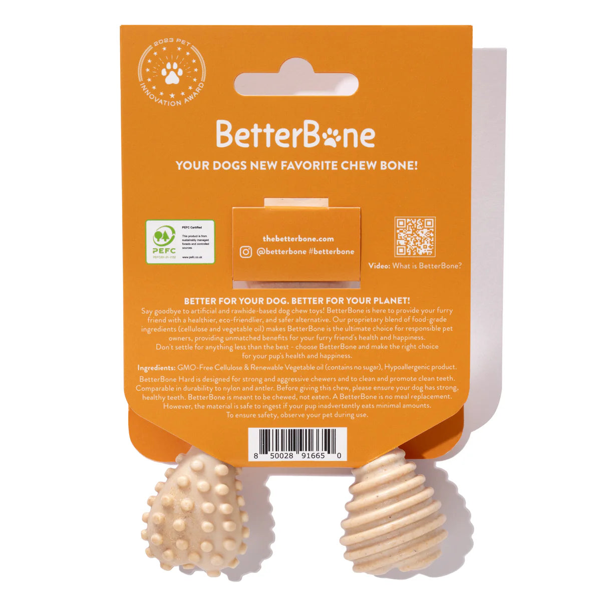 BETTERBONE DURABILLITY CHEW TOY : HARD DENSITY SUPER DURABLE CHEW TOY FOR STRONG & AFRESSIVE CHEWERS