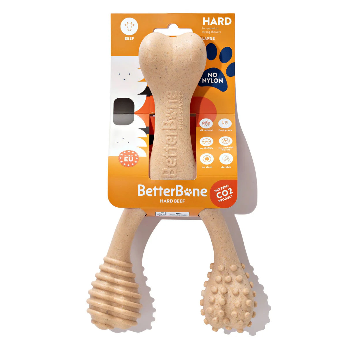 BETTERBONE DURABILLITY CHEW TOY : HARD DENSITY SUPER DURABLE CHEW TOY FOR STRONG & AFRESSIVE CHEWERS