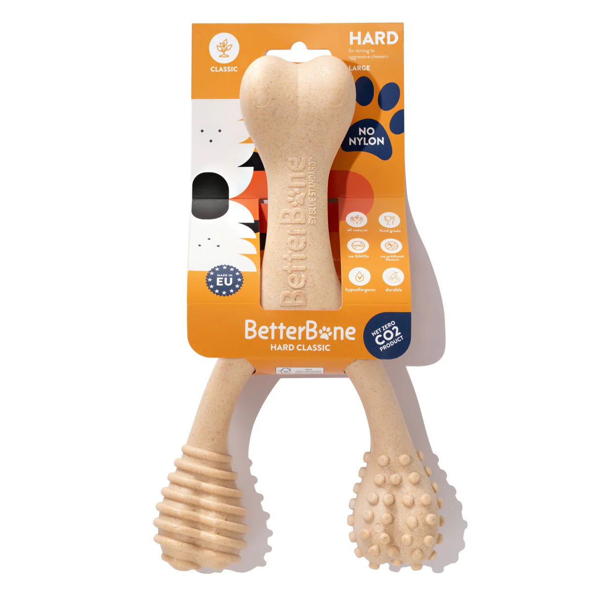 BETTERBONE DURABILLITY CHEW TOY : HARD DENSITY SUPER DURABLE CHEW TOY FOR STRONG & AFRESSIVE CHEWERS